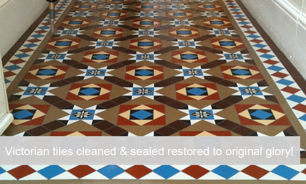 Victorian hall tiles london